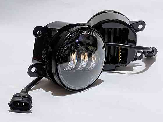 Протитуманні фари LED універсальна 3,5 дюйма 90мм туманка 60ватт біла Харків