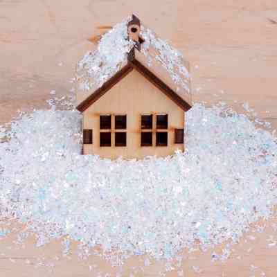 Прикраса декоративна Novogod`ko сніг штучний, білий, блискучий, 80 г (974174) Вінниця