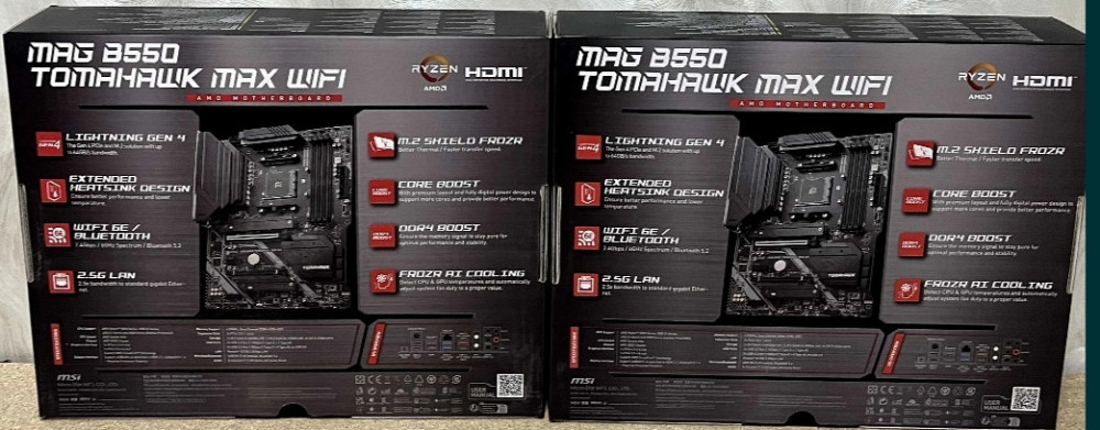Материнская плата: MSI MAG B550 TOMAHAWK MAX WI-FI (911-7C91-037) Киев - изображение 2