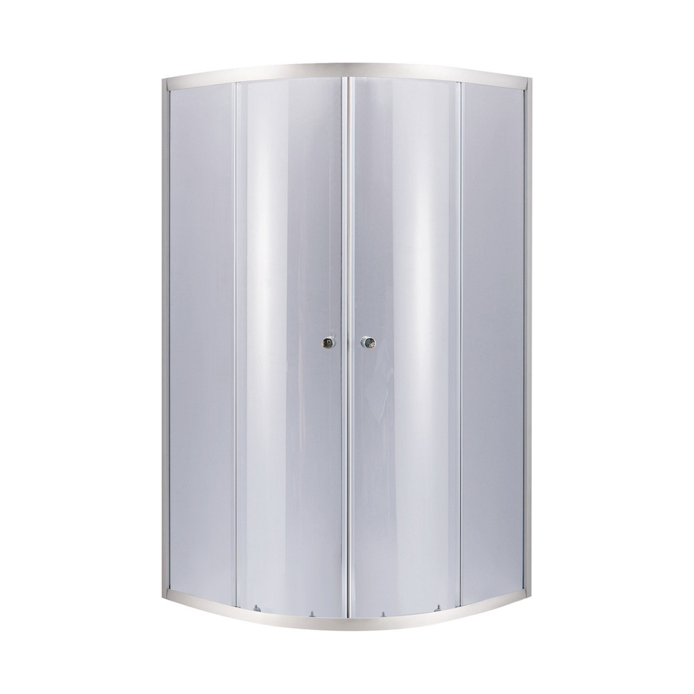 Душова кабіна Lidz Latwa SC90x90.SAT.LOW.GR, скло тоноване 4 мм без піддона Київ - фото 1