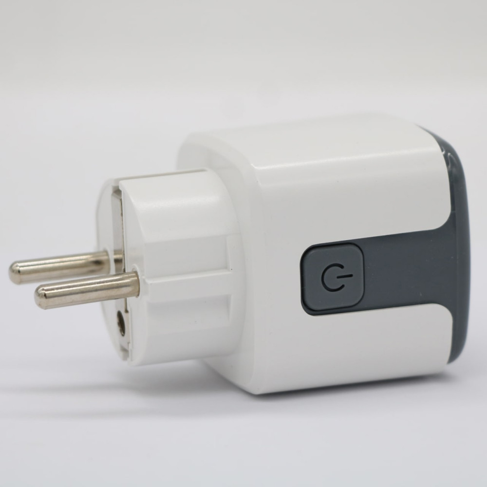 Розумна розетка WiFi з лічильником електроенергії 20А, Tuya Smart 4400Вт, Сіра / Розетка для моніторингу енергії Київ - фото 8