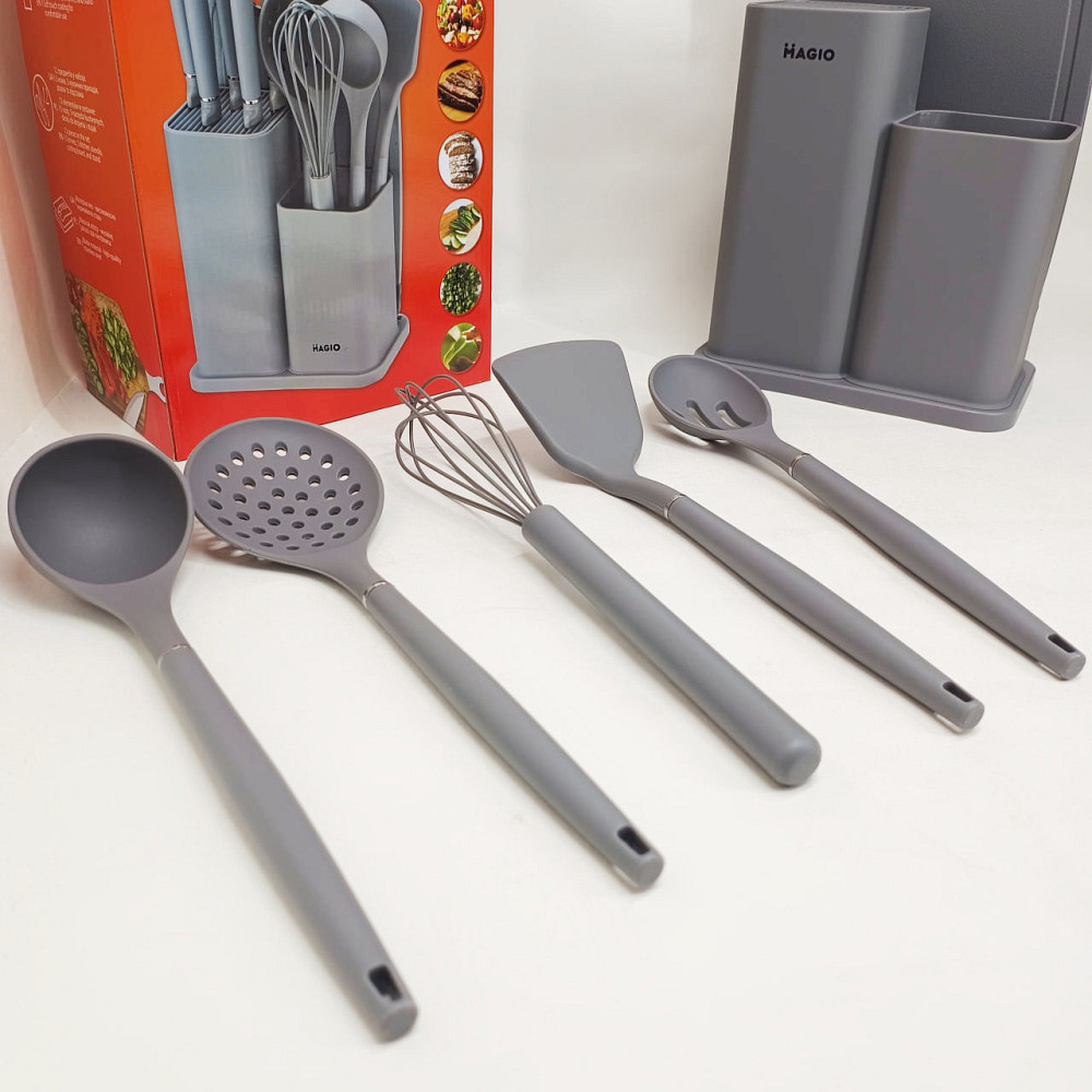 Качественный силиконовый набор для кухни Magio, Kitchen set силиконовый, Набор кухонного инвентаря NO-90 Львов - изображение 6