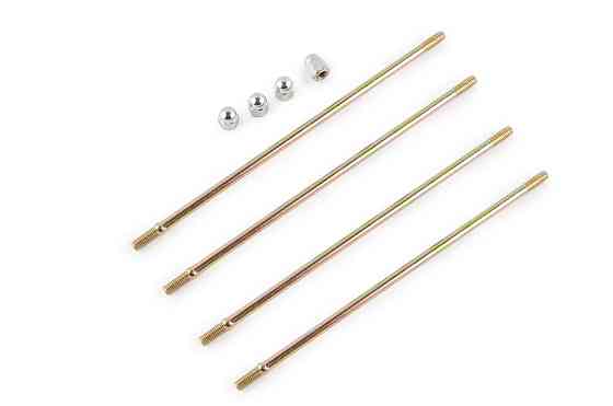 Шпильки циліндра (4шт) мопед Дельта (+гайки та напрямні) Мукачево