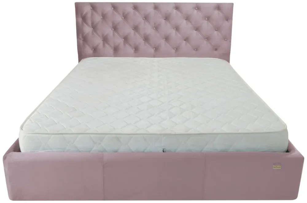 Кровать Coventry Comfort 140 х 190 см Missoni 021 С подъемным механизмом и нишей для белья Темно-розовый Киев - изображение 1