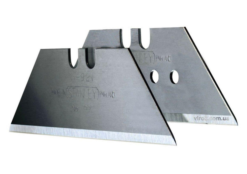 Лезо змінне трапецевидне STANLEY "1992" : M= 62 х 19 мм, h= 0,65 мм, 100 (Шт/Уп.) Одеса - фото 1