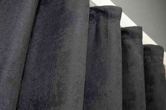 Комплект коротких штор VR-Textil Жакард Sultan YL № 1211ш Графітовий 130х170 см 2 шт (35-0004) Київ