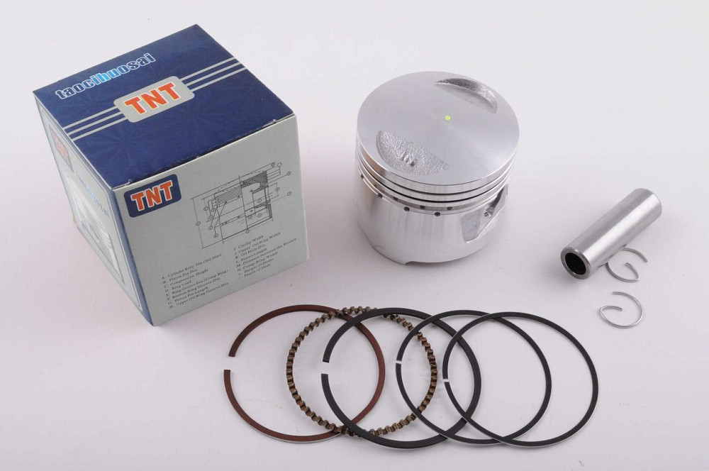 Поршень мотоцикл 4T CB/CG Ø62,25mm, p-15 (150/175cc 0,25: 162J, 162K) Мукачево - фото 1