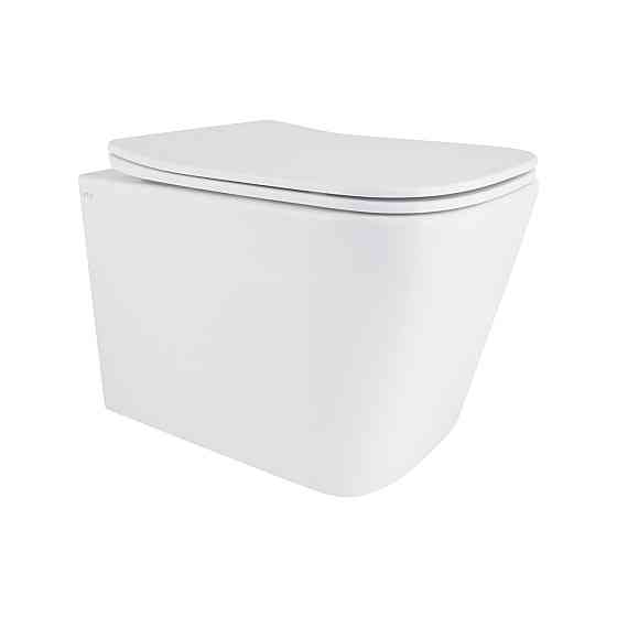 Унітаз підвісний Qtap Tern із сидінням Soft-close QT17332303ASW Київ