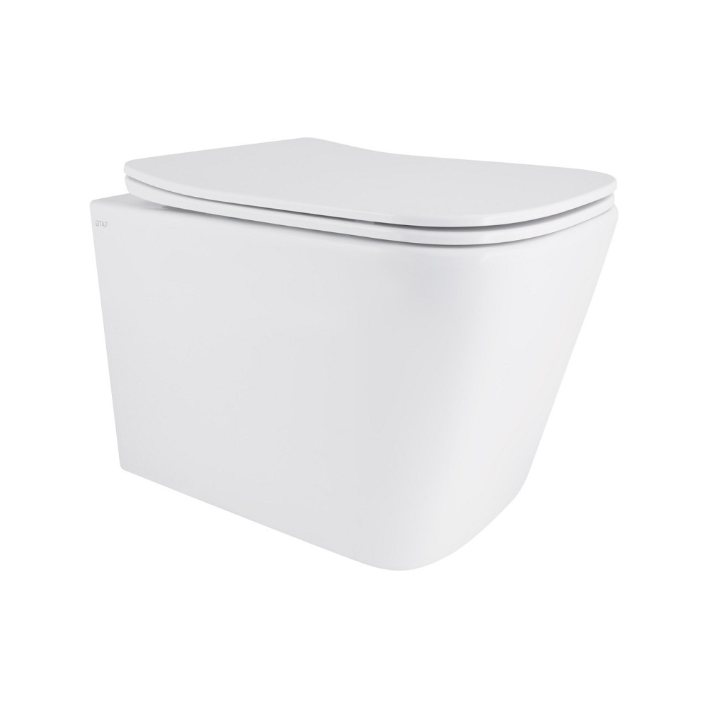 Унітаз підвісний Qtap Tern із сидінням Soft-close QT17332303ASW Київ - фото 1