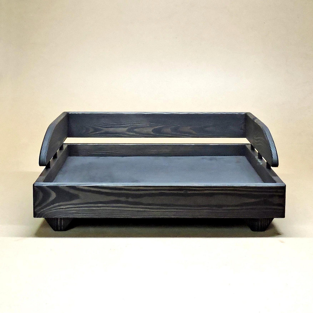 Лежак деревянный для собаки 