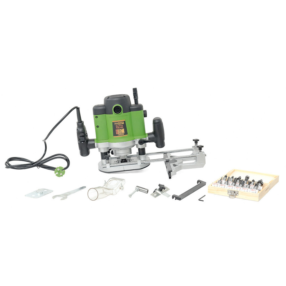 Фрезер Procraft POB-2400 з набором фрез (2000 Вт, цанги 8 мм, 12 мм) – Гарантія 36 міс Львів - фото 3