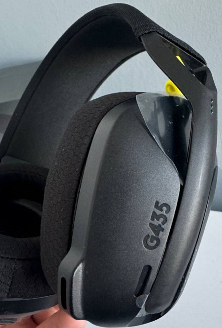 НОВІ навушники Logitech G435 Black геймерские наушники. Киев - изображение 4