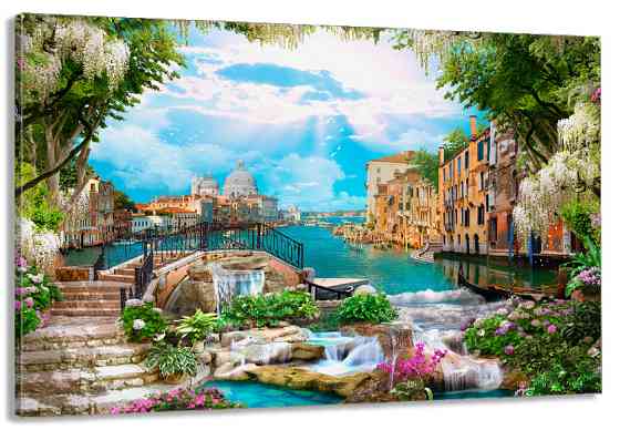 Картина холст в гостиную / спальню  Венеція   MLP_288 Киев