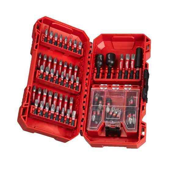 Набор бит SHOCKWAVE PACKOUT MILWAUKEE, (70шт) пластиковый кейс Одесса
