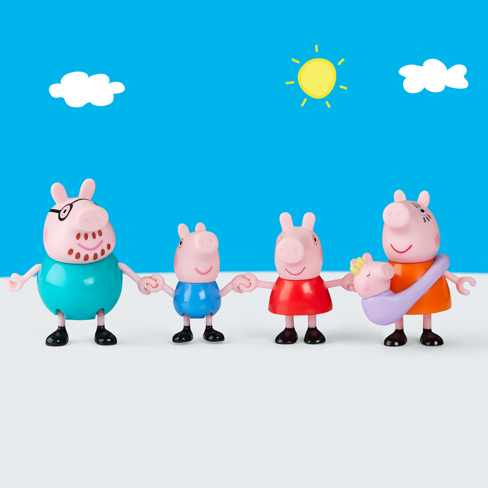 Набір фігурок Peppa Figurines – Велика родина Пеппи Дніпро - фото 8