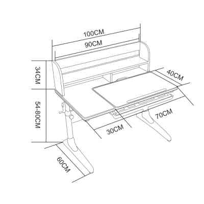 Парта Cubby Nerine grey (221920) Вінниця