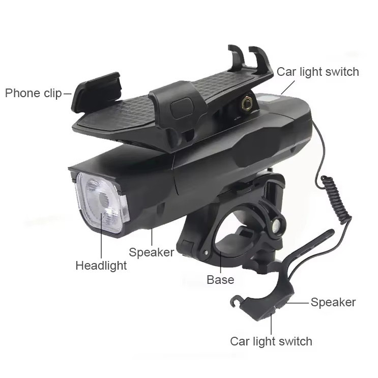 Фонарик для велосипеда BG-1951/HJ-068, Передний фонарь на велосипед, Фонарь велосипедный на батарейках IJ-34 Киев - изображение 5