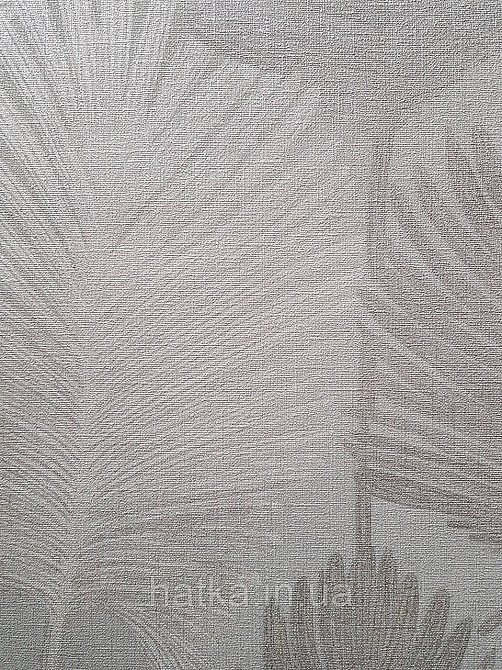 Шпалери вінілові на флізеліні AS creation Metropolitan stories By Time 0,53х10 листя папороті сріблясті сірі Київ - фото 1