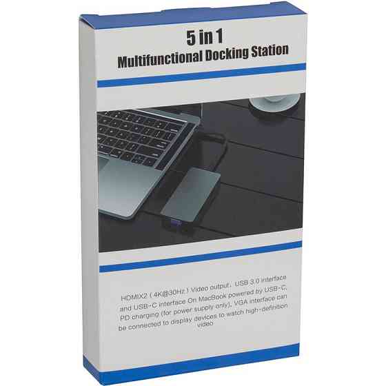 Концентратор USB Type-C HiSmart Grey (CA913879) ( Сірий ) Харків