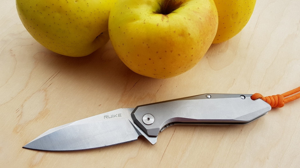 Ніж складаний туристичний Ruike P135-SF, (9.2 см) 14C28N / steel 420 сірий Київ - фото 13