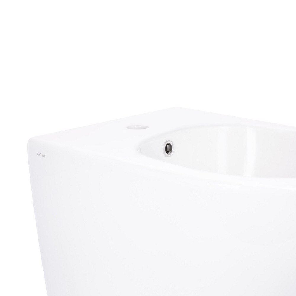 Біде підвісне Qtap Jay 485х360х320 мм White Київ - фото 5