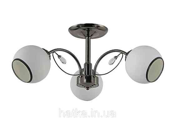 Люстра G 07465/3 перламутрово-чорна Київ