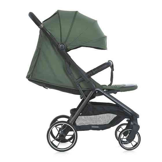 Коляска дитяча El Camino BEYA Khaki Green прогулянкова з чохлом для ніжок в комплекті Зелена (ME 1127-B) Чернігів
