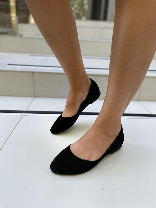 SEE SEVEN Балетки жіночі SEE SEVEN 17 чорні (весна-осінь, замша натуральна) (3840) лише 37р.38р Коломыя - изображение 9