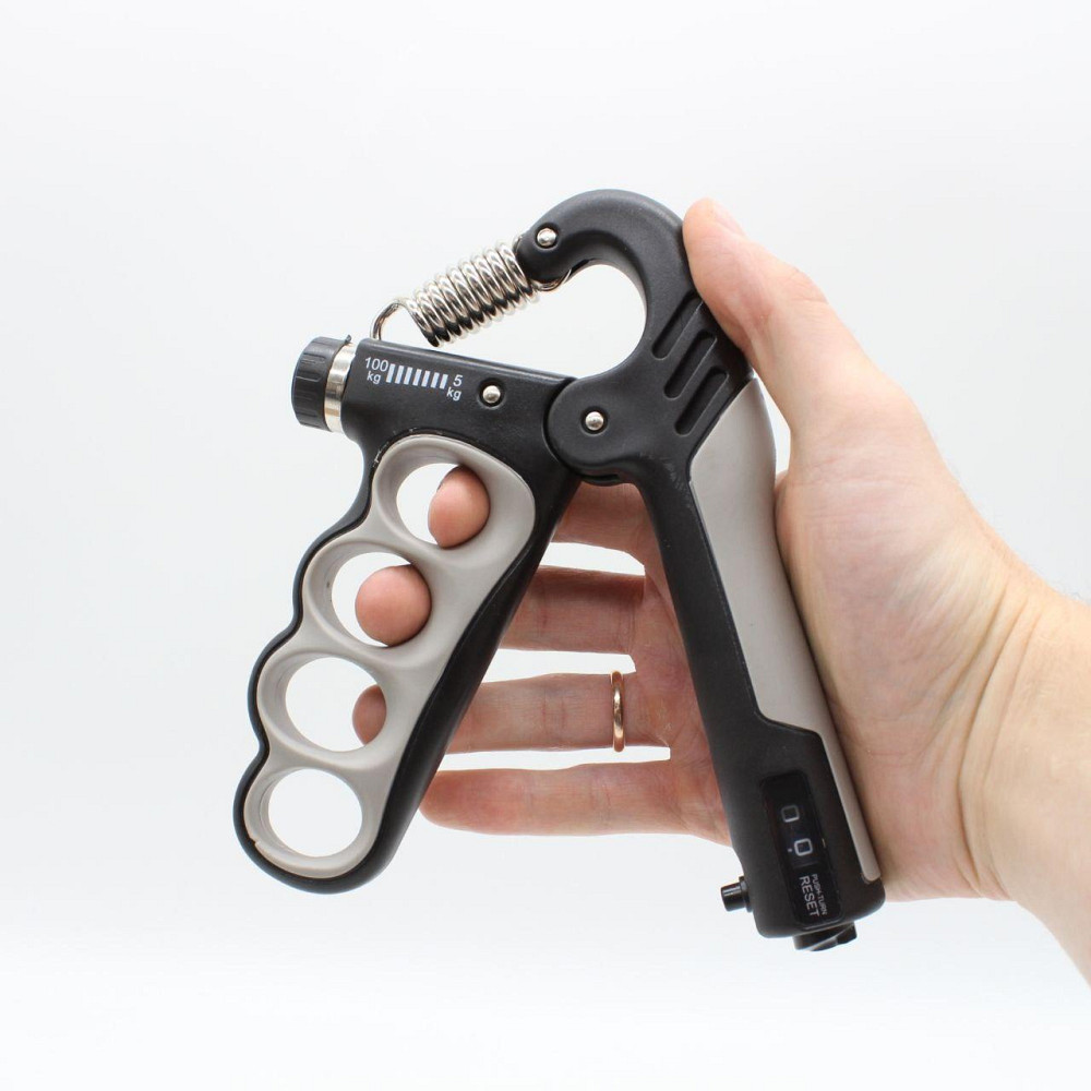 Еспандер кистьовий з регульованим навантаженням 5-100кг SBR Київ - фото 10