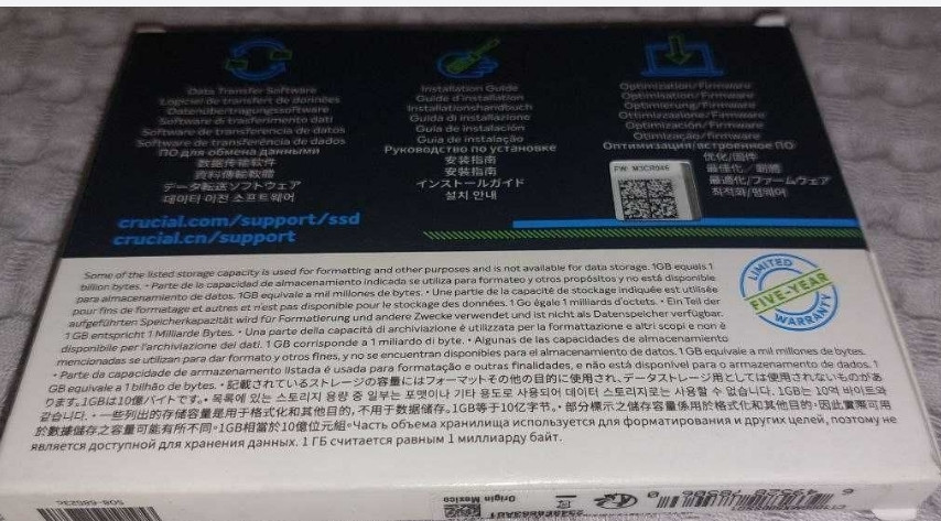 SSD Sata Crucial МХ500 1000gb. Київ - фото 1