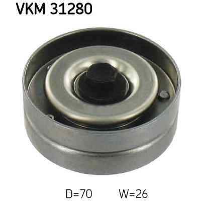 Ролик натяжителя ремня SKF VKM 31280 Винница