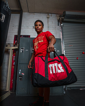 Спортивна сумка TITLE Boxing Individual Sport Bag Red Кам'янське - фото 8