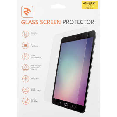 Скло захисне 2E iPad Air 10.9&quot; (Gen 5, 2022) 2.5D (2E-IPD-2022A-LT2.5D-CL) Вінниця - фото 6
