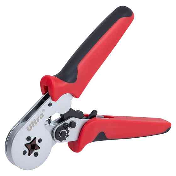 Ultra Клещи для опрессовки трубчатых наконечников 0.25-6мм² (квадрат) ULTRA (4372112) Київ
