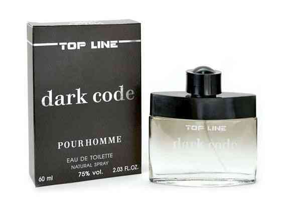 Туалетна вода чол. DARK CODE (60мл.) ТМ TOP LINE Solmir Київ