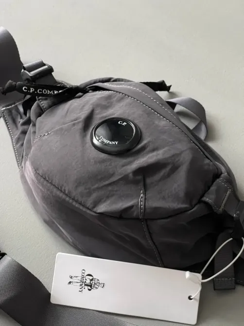 Поясная сумка C.P. Company Nylon B Crossbody Pack серый Запорожье - изображение 3