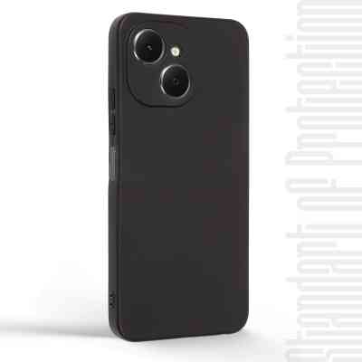 Чехол для мобильного телефона Armorstandart Matte Slim Fit Tecno Spark 40C 4G Camera cover Black (ARM87258) Винница