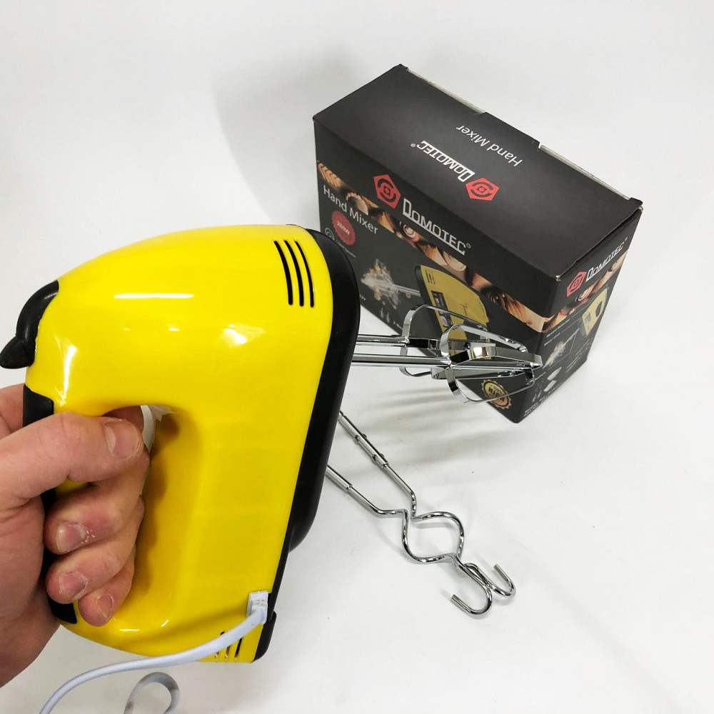 Побутовий міксер з віночками, Міксер для приготування тортів і кремів Простий кухонний JH-25 Львів - фото 17