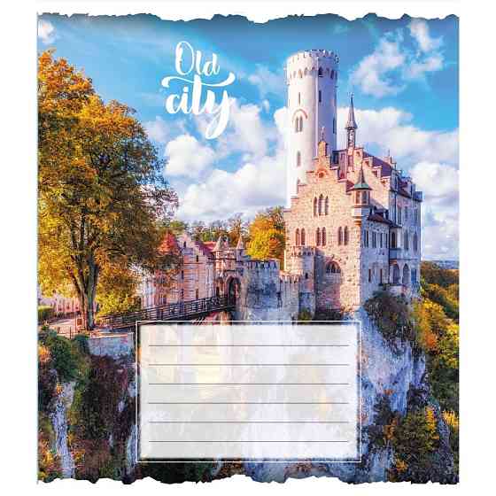 Зошит загальний "Старе місто" 096-630039K-2 в клітинку, 96 аркушів Вінниця