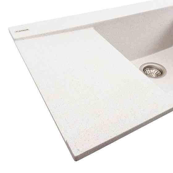 Гранітна мийка для кухні Platinum 9651 ATLAS матовий Топаз Коломыя