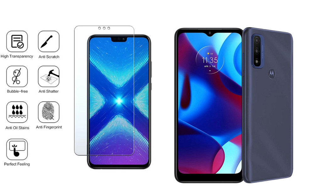 Захисне скло NeoGlass для Motorola Moto G Pure – надпрозоре та стійке Київ - фото 4