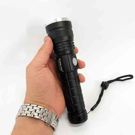 Тактический фонарь на аккумуляторе с юсб, Мощный фонарь для дома топ-фонарик ручной батарей FE-29 Ивано-Франковск