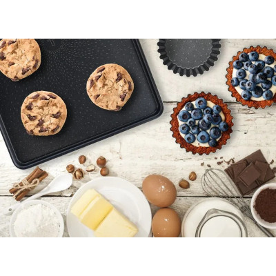 Лист для випікання Tefal Success, прямокутна, 19х25см, алюміній, чорний (J1600502) Вінниця - фото 5