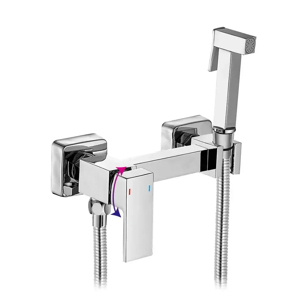 Змішувач для біде настінний компактний Mixxus PREMIUM GERMANY MARK 024 латунь/хром (MI5969) Чернівці - фото 1