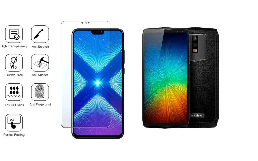 Защитное стекло NeoGlass для Blackview P10000, P10000 Pro – ультрапрозрачное и устойчивое Киев - изображение 4