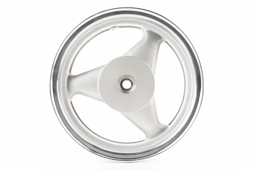 Диск задній литий MT3,50x12 Z19 для 4Т (бараб. гальм., d-110мм) "3 промені" сірий, тип 1 Киев - изображение 3