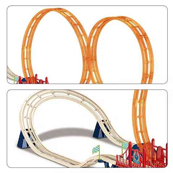 Железная дорога с скоросным поездом CJ-4000545 на аккумуляторе Каменец-Подольский