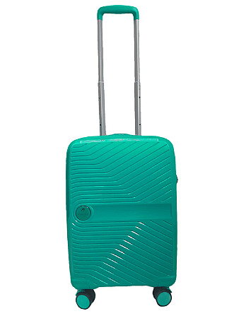 Чемодан пластиковый AIRTEX 280 малый бирюзовый Киев - изображение 1