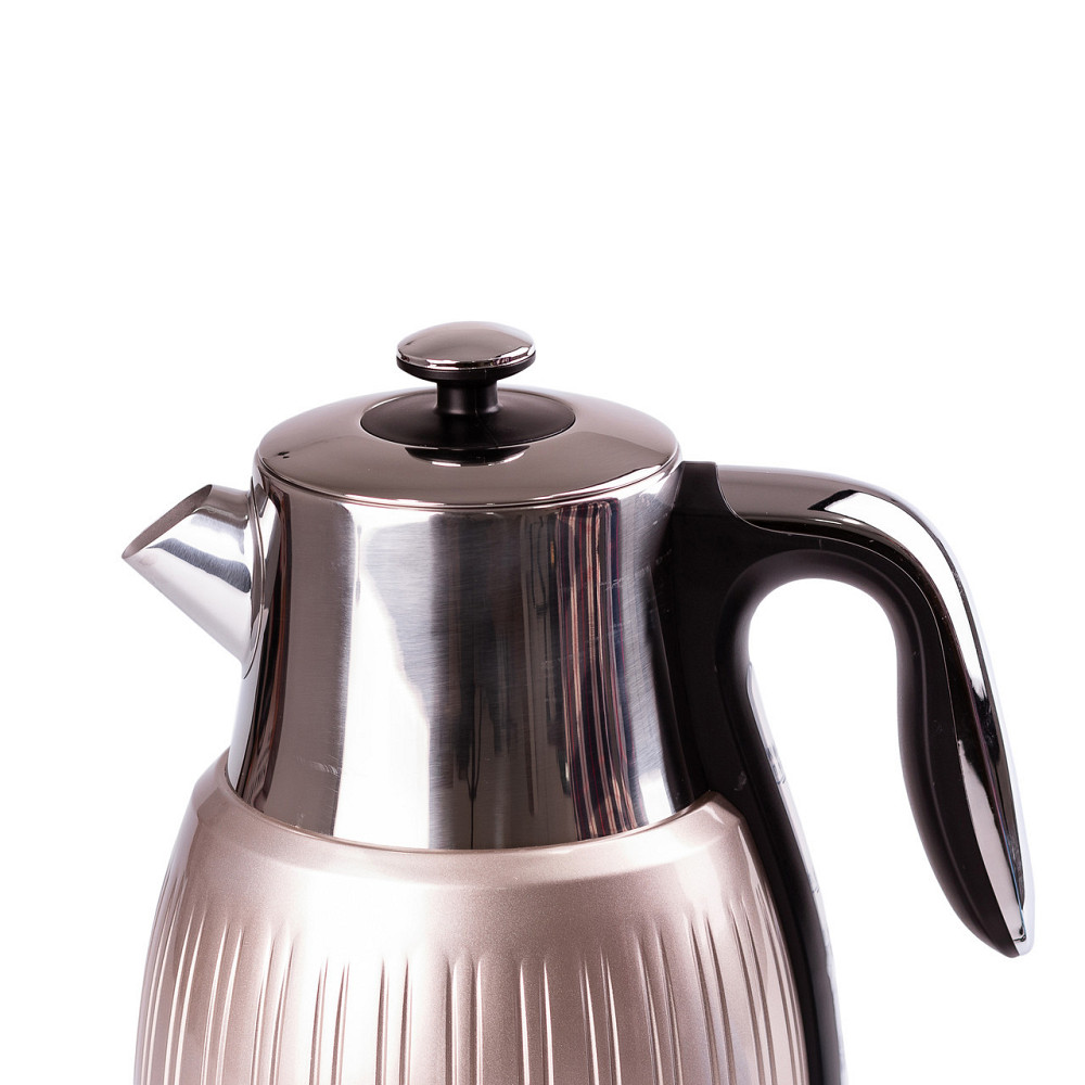 Електрочайник Sokany 1.6л рожевий металевий Київ - фото 4