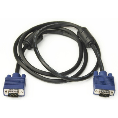 Кабель мультимедийный VGA M to VGA M 1.5m PowerPlant (KD00AS1284) Винница - изображение 2